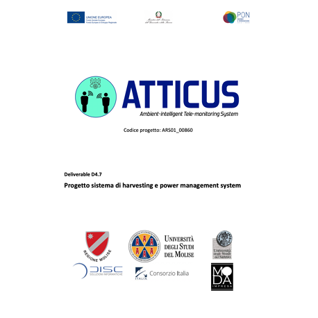 D4.7 – Progetto sistema di harvesting e power management system