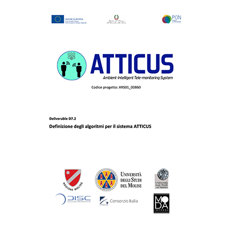 D7.2 – Definizione degli algoritmi per il sistema ATTICUS